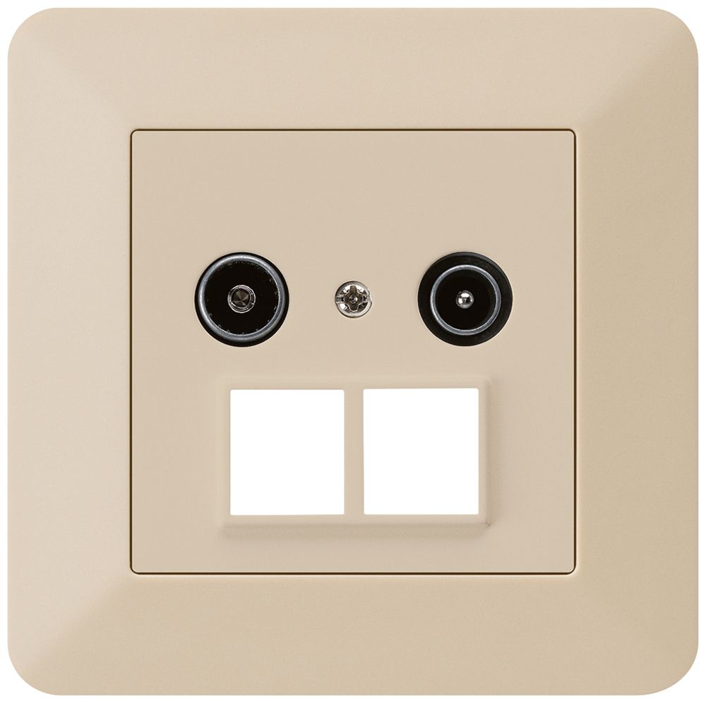 UP-Antennendose R/TV HMS kallysto.trend 14dB beige