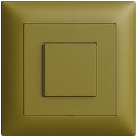 UP-Druckschalter 1K/1T Edue Wiser olive