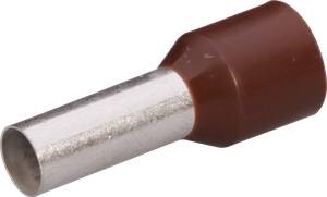 Aderendhülse Mischke IE 10mm²/12mm Cu-verzinnt isoliert braun