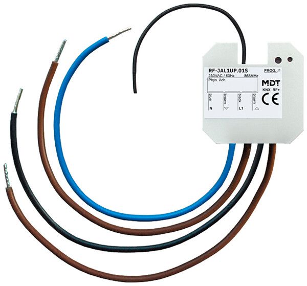 Actionneur de jalousie KNX RF+ INC MDT RF-JAL1UP.01S 1-can 10A 300W 230VAC