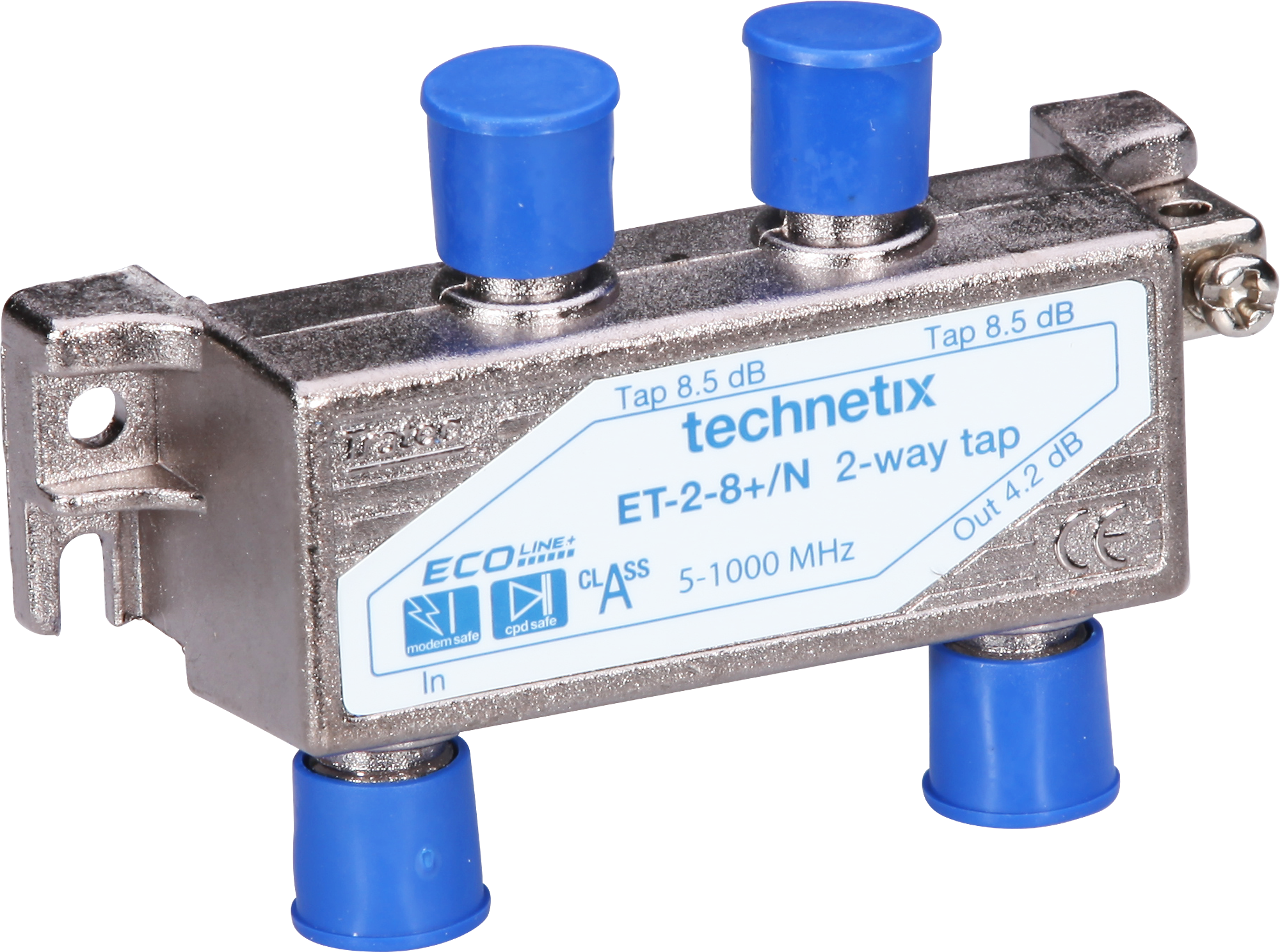 Abzweiger 2-fach ET-2-8+/N-G mit Modem Safe