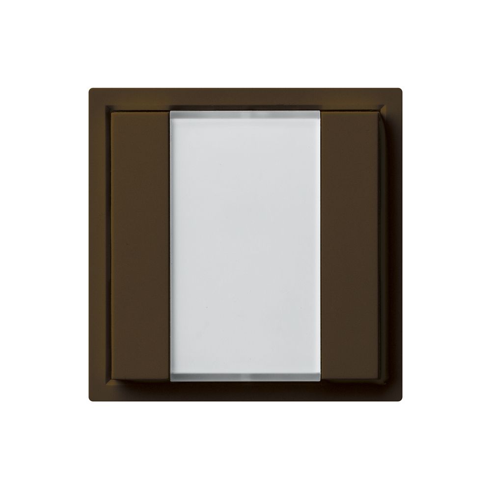 UP-Universaltaster 2×kallysto A ohne LED braun