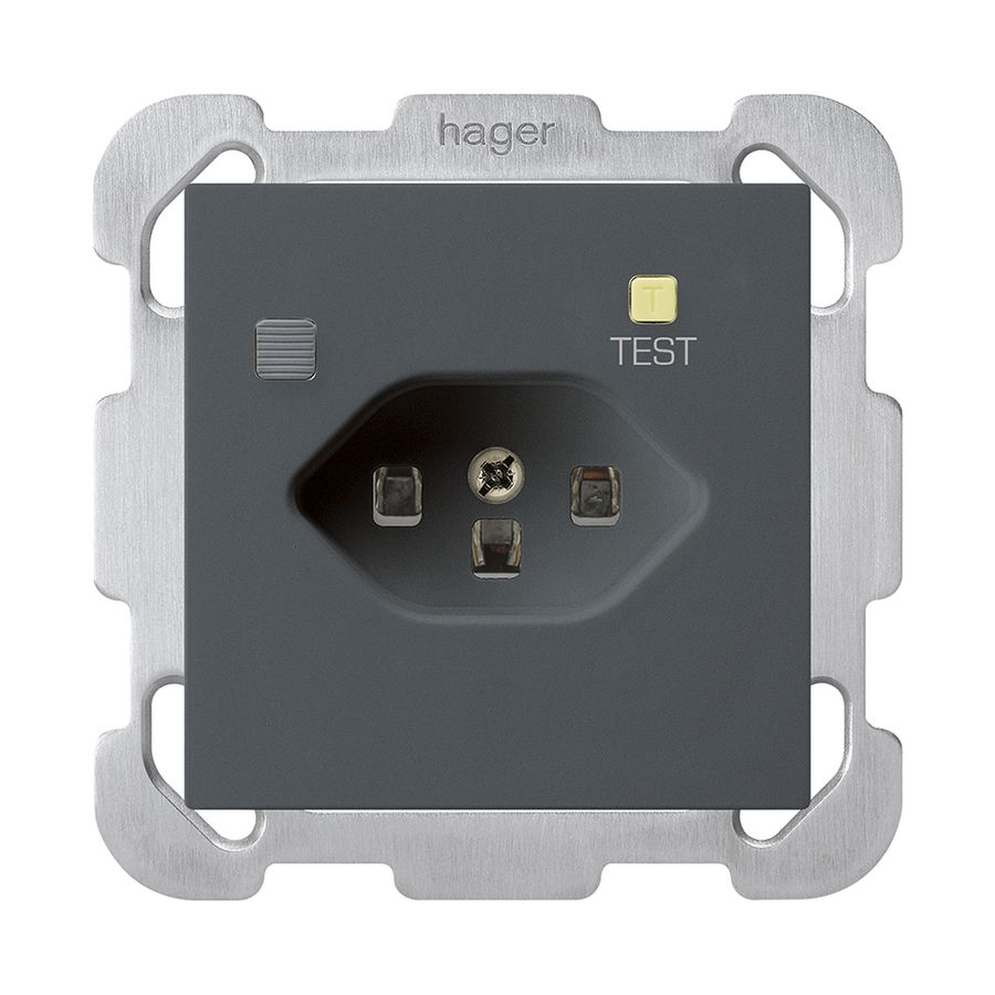 UP-Steckdose kallysto B T23 FI 30mA anthrazit