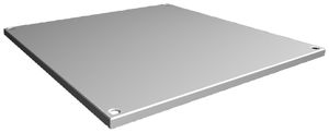 Plaque supérieure Rittal SV 9681.666 600×600mm parement du toit gris