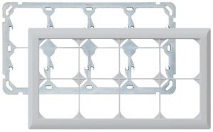 UP-Kopfzeile kallysto.line 2×4 hellgrau horizontal