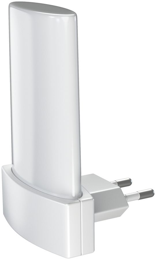Luce notturna per prese LDV LUNETTA Shine, bianco