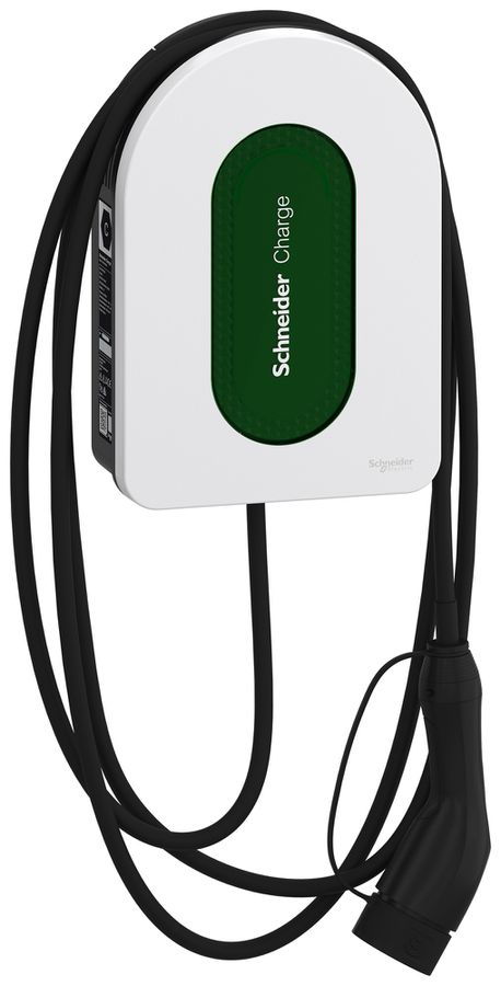 Ladestation Wallbox 11kW T2 Kabel 5m 6mA Wi-Fi App-Steuerung