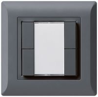 UP-Universaltaster 4×kallysto.line ohne LED anthrazit