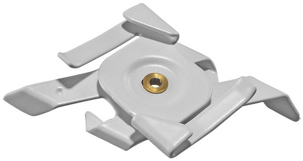 Bügel zur Schienenabhängung DOTLUX 3 Phasen-System, für Rasterdecken, schwarz