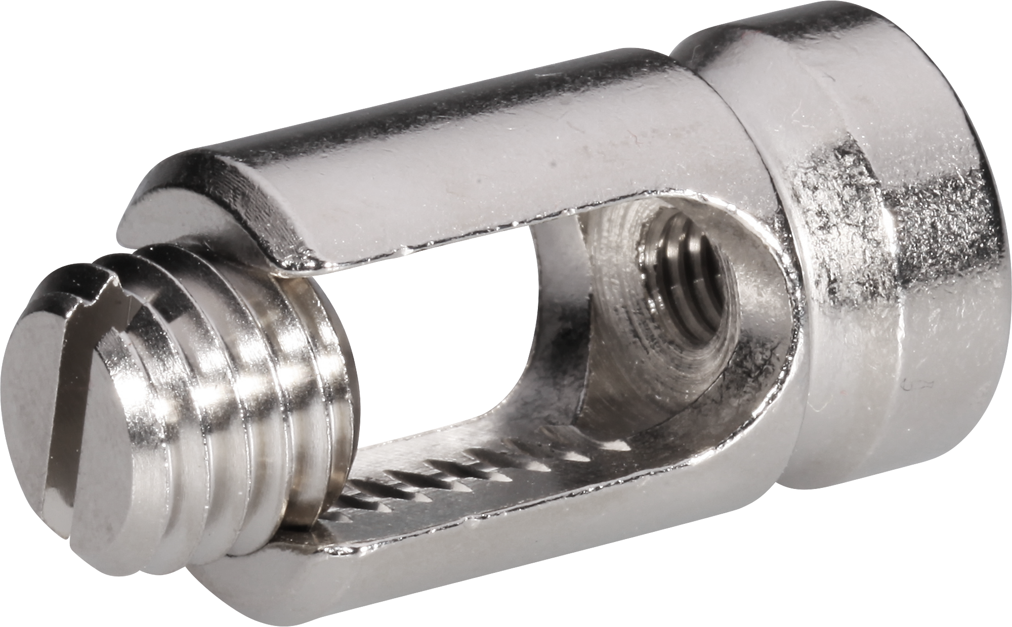 Leitungshalter Flury AV 20, Cu vernickelt für Draht, Leiter Ø6…10mm