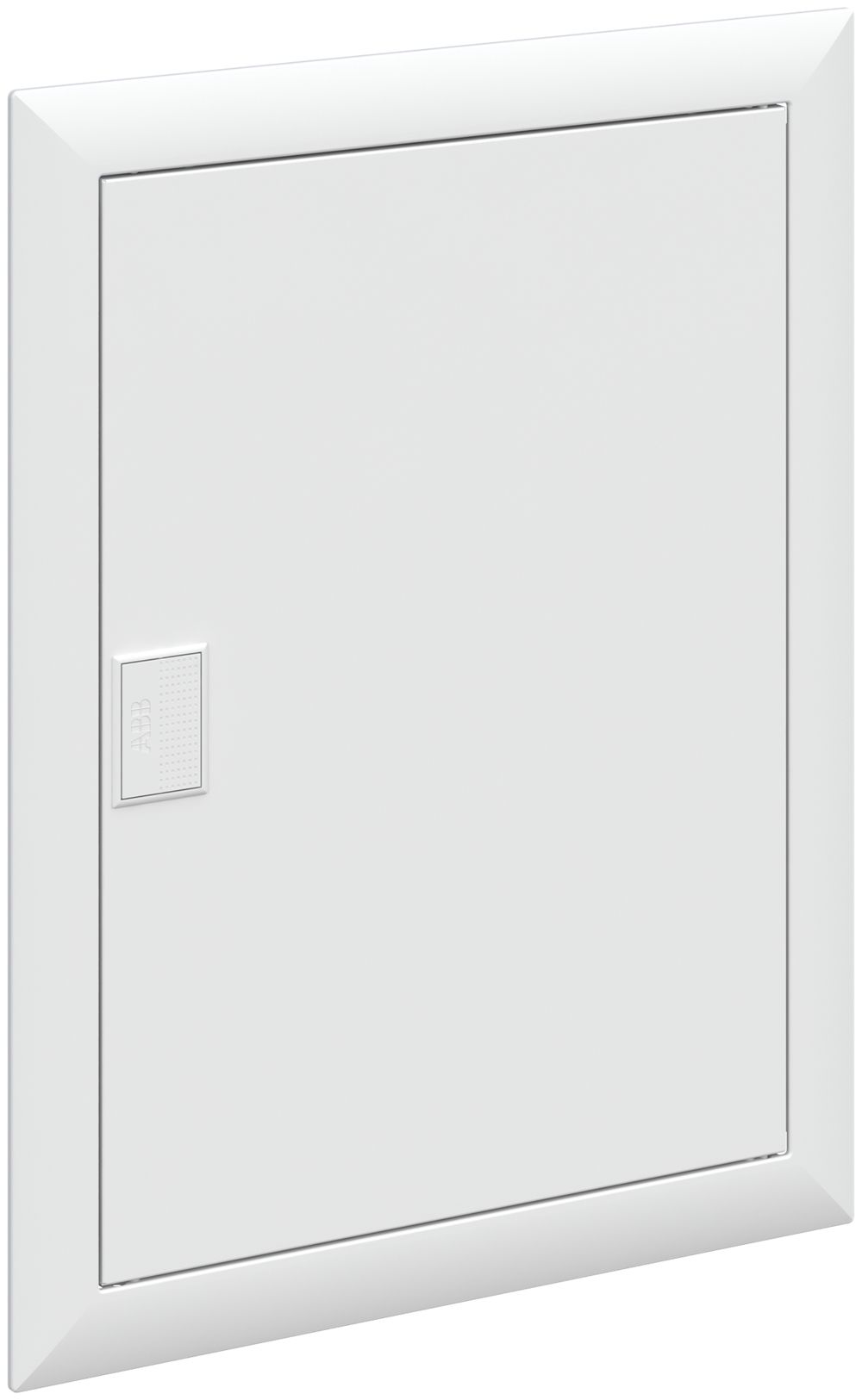 Blendrahmen ABB 2 reihig mit Tür für UK600 grau