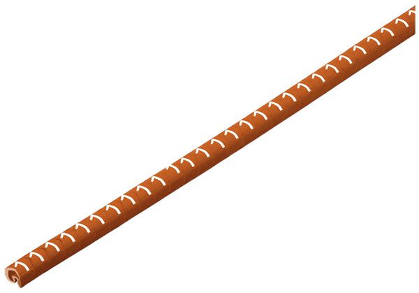 Leitermarkierer Weidmüller CLI C CD für Ø1…3mm 3×3.4mm Aufdruck: 1, braun