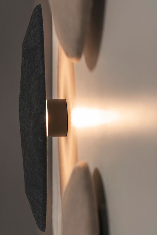 Wandhalterung SLV MANA BASE Ø100×47mm Aluminium schwarz