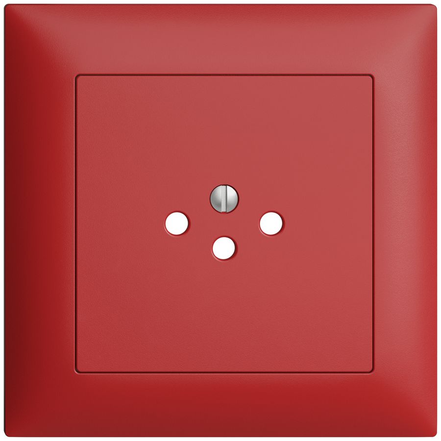 Kit frontal ENC EDIZIOdue berry 88×88mm 1×T12