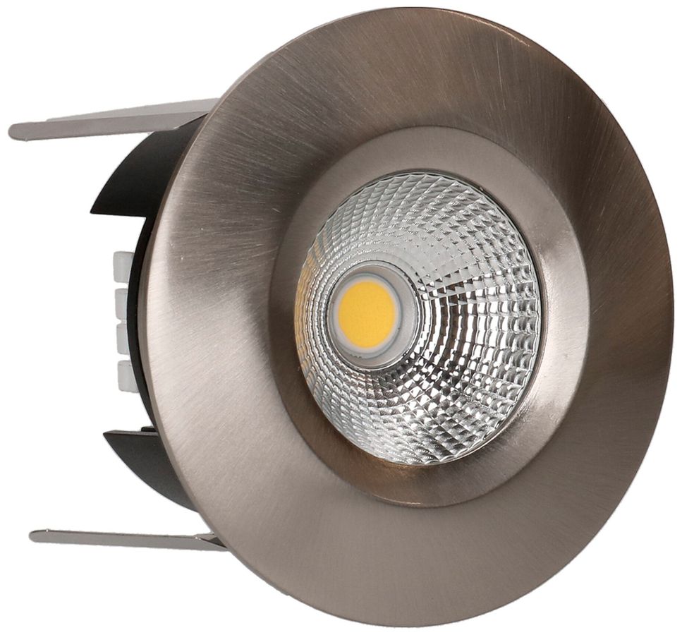 EB-LED-Spot MH WOODY 1×5.7W 660lm 3000K IP44 WB DIM Ø65…76mm Nickel