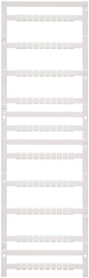 Klemmenmarkierer Weidmüller MultiFit 5×5mm Phoenix PA66 weiss
