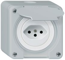 Presa AP robusto tipo 13 grigio