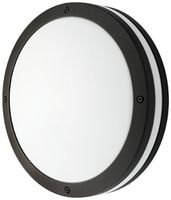 Luminaire apparent LED SG Evje HF 12W 1250lm 840 IP65 direct/indirect Ø320 noir