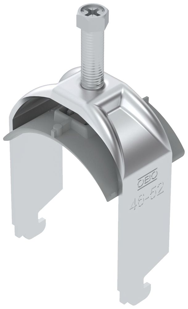 Fixation rapide BET 2056 pied à N matière synthétique 46…52mm 1×câble aluminium