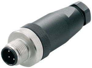 Stecker Weidmüller SAIP Stift gerade Schraub M12 0.75mm² 6…8mm 3L