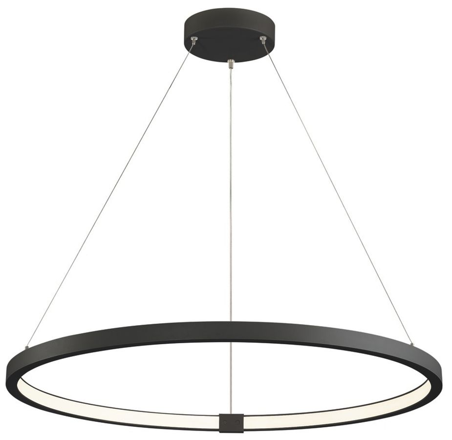 LED-Pendelleuchte SLV ONE 80 DALI 35W 2200lm 3000/4000K Ø800×30mm schwarz