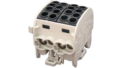 Blocs répartiteurs Bals, 35 mm², pour rail DIN TH35