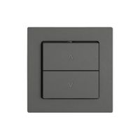 Storenschalter EDIZIO.liv SNAPFIX® 10A 250V 2 Tasten 1 Kanal dgu