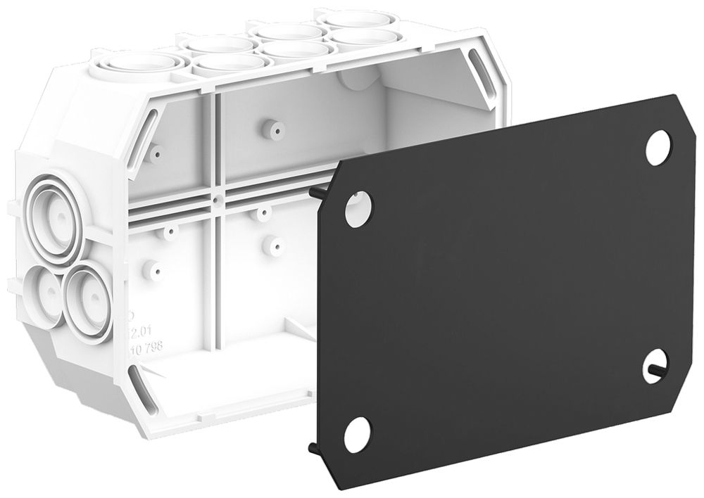 UP-Abzweigdose AGRO 175×120×64mm Halogenfrei weiss