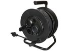 Enrouleur de câble MH REEL 3×T13 33m IP44 noir