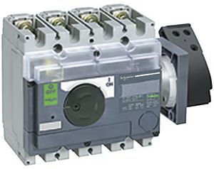 Commande rotative latérale Schneider Electric noir pour INS/INV250