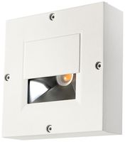 LED-Anbauleuchte SG Callisto 3W 130lm 827 IP65 DIM 110×110mm weiss