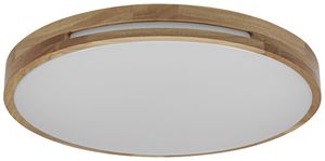 LED-Deckenleuchte LEDVANCE Orbis Woodburry 24W 1500lm 830 Ø390×70mm Holz
