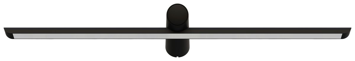 LED-Wandleuchte DOTLUX SKYLAR 1×9.5W 3000K DIM direkt 900×181×67mm schwarz