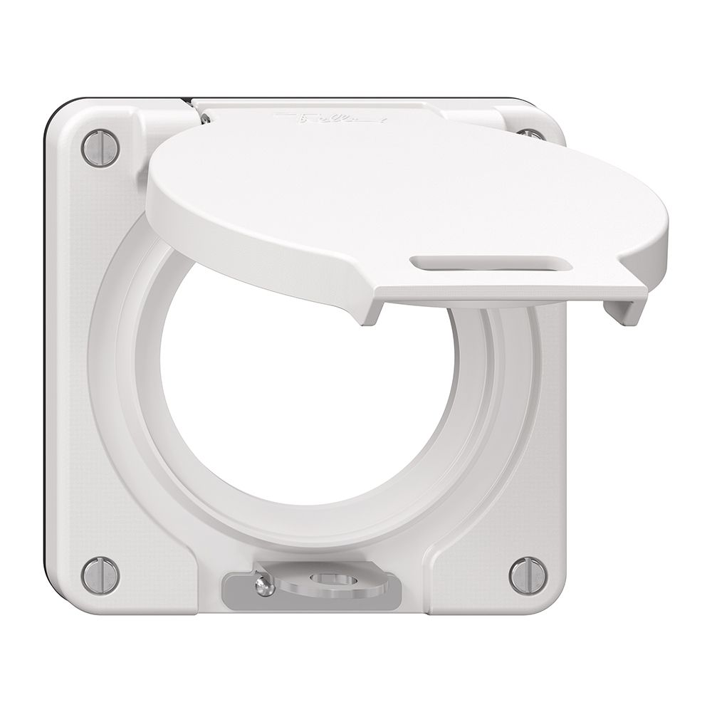 Coperchio con coperchio ribaltabile NEVO Ø53mm chiudibile bi (guarn.ne)