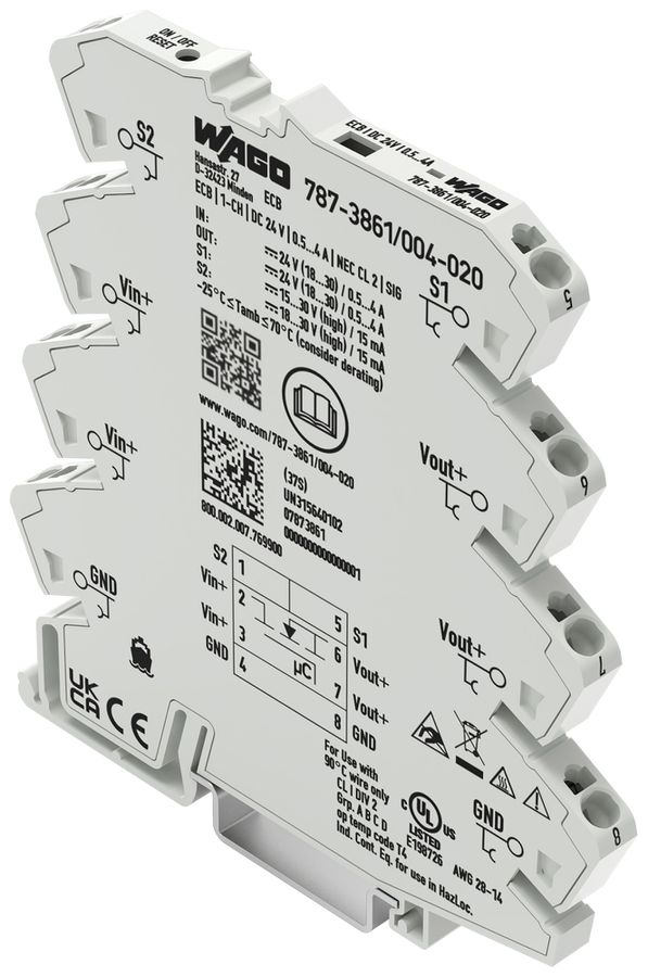 Elektronischer Schutzschalter WAGO 0.5…4A