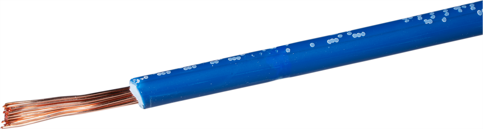 Toron T extra-flexibleue 1mm² bleu Eca