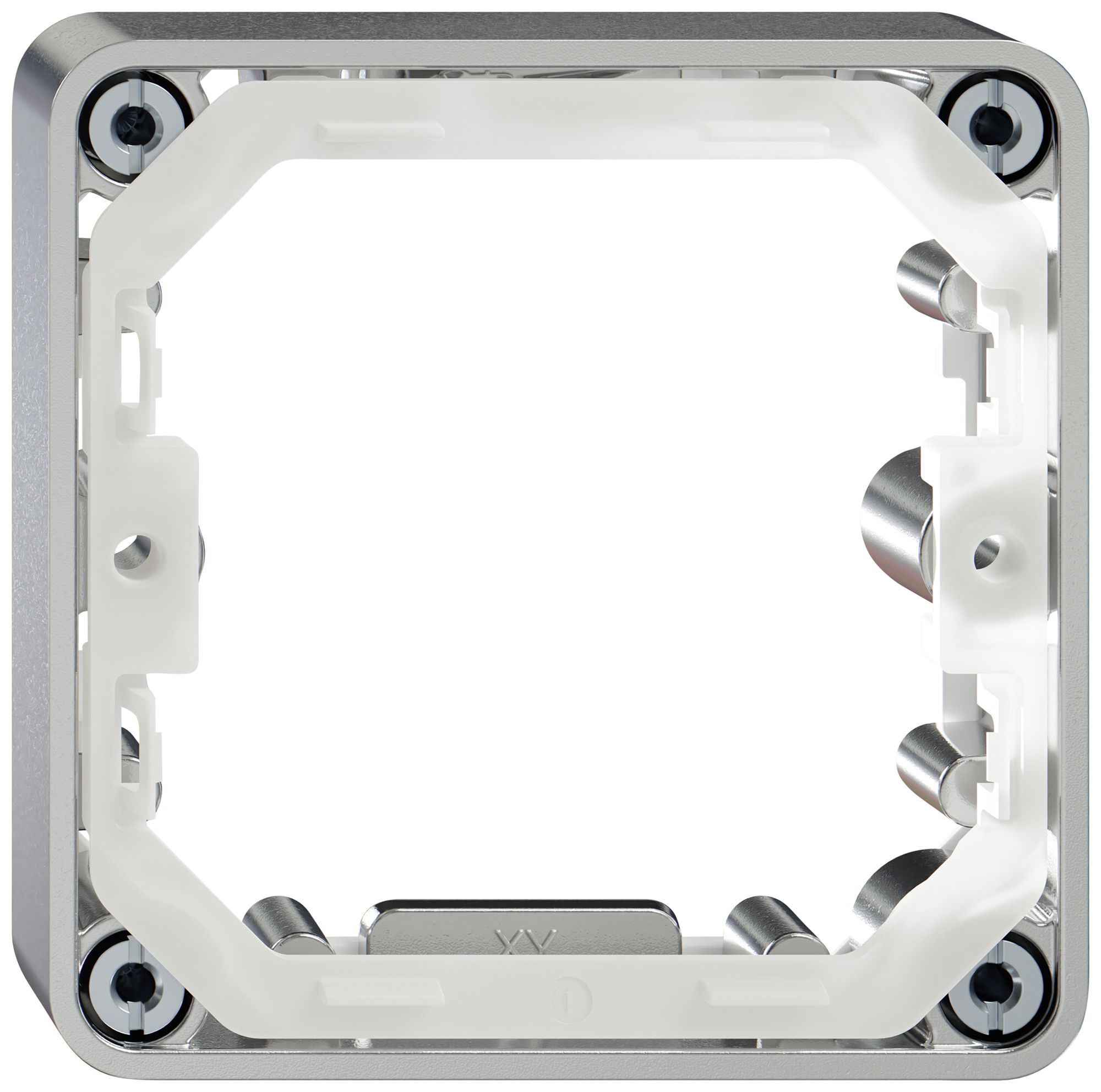 Zwischenstück ELEMENT SNAPFIX® mit Schrauben und Dichtung 87×87×20mm