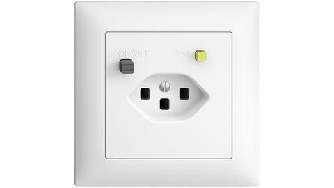 Steckdosen Typ 23 mit Fehlerstromschutz