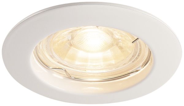 EB-Deckenleuchte SLV PIKA QPAR51, GU10 starr IP20 weiss