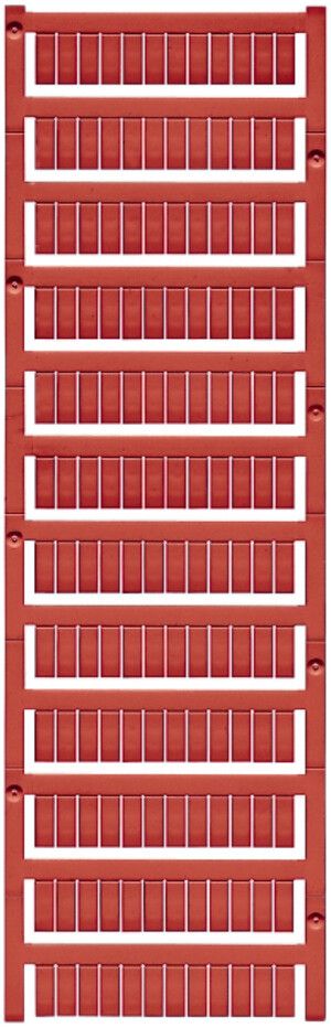 Klemmenmarkierer Weidmüller MultiCard WS 12×6mm PA66 rot