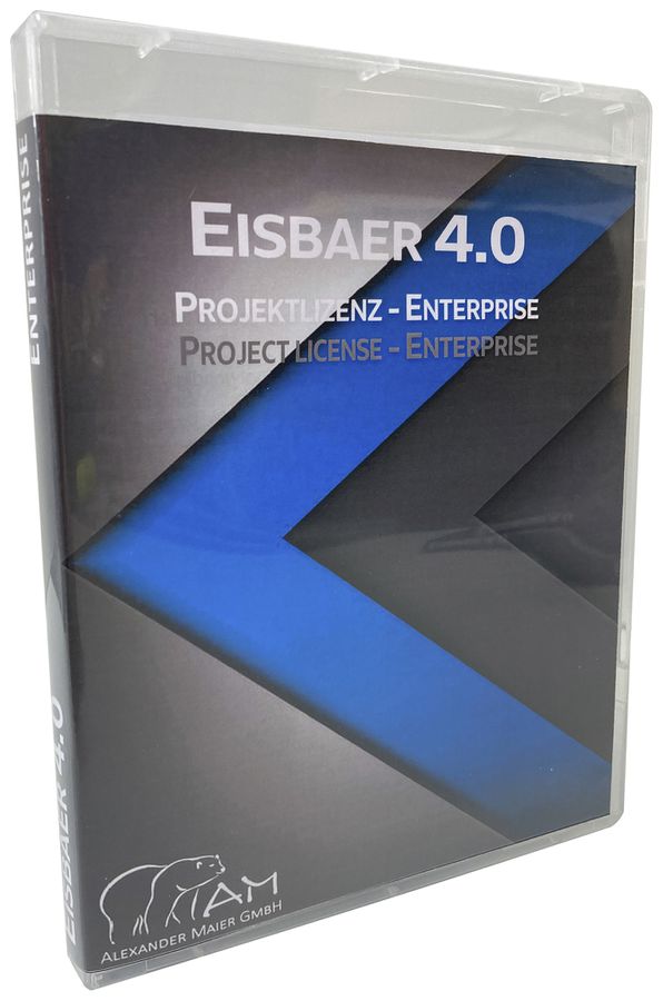 Software-Lizenz EisBär SCADA 4, "Enterprise", mit USB-Dongle