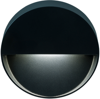 LED-Wandanbauleuchte ORL rund 10W, 3000K, IP65, ant, 190 x 42mm