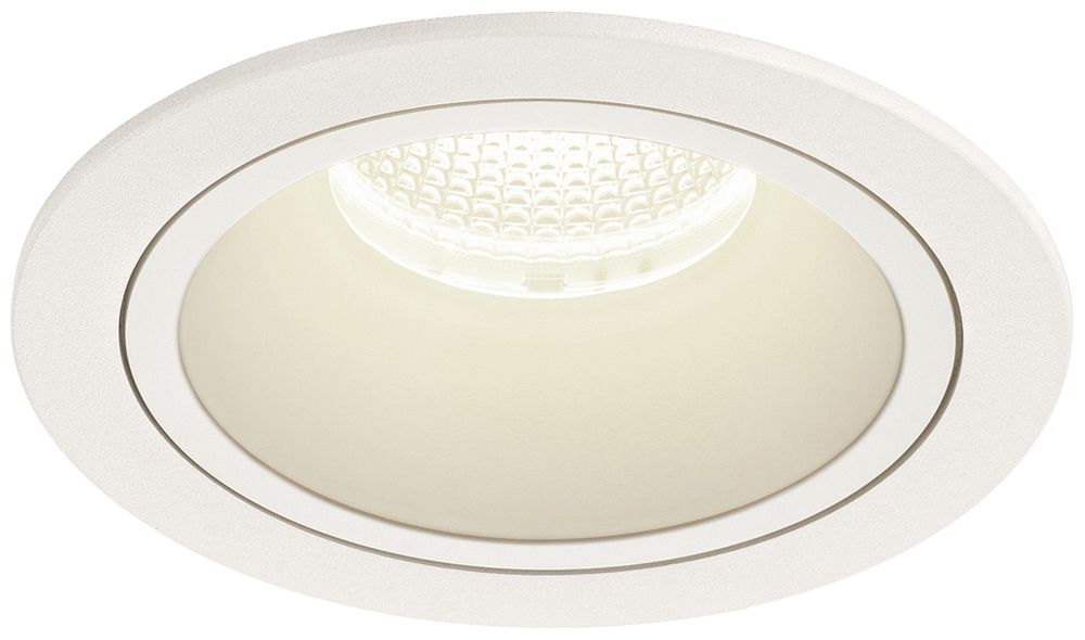 LED-Downlight SLV NUMINOS L 25.4W 2450lm 4000K 55° DIM Ø130×85mm ws/ws
