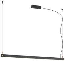 Luminaire suspendu LED SLV NOYA PHASE 32W 2025lm 2700/3000K 1200×42×40mm noir