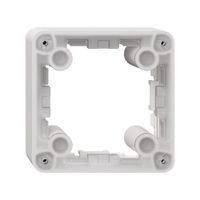 Zwischenrahmen NEVO, H=20mm, für NAP.Q und NUP.Q, mit weisser Dichtung, weiss