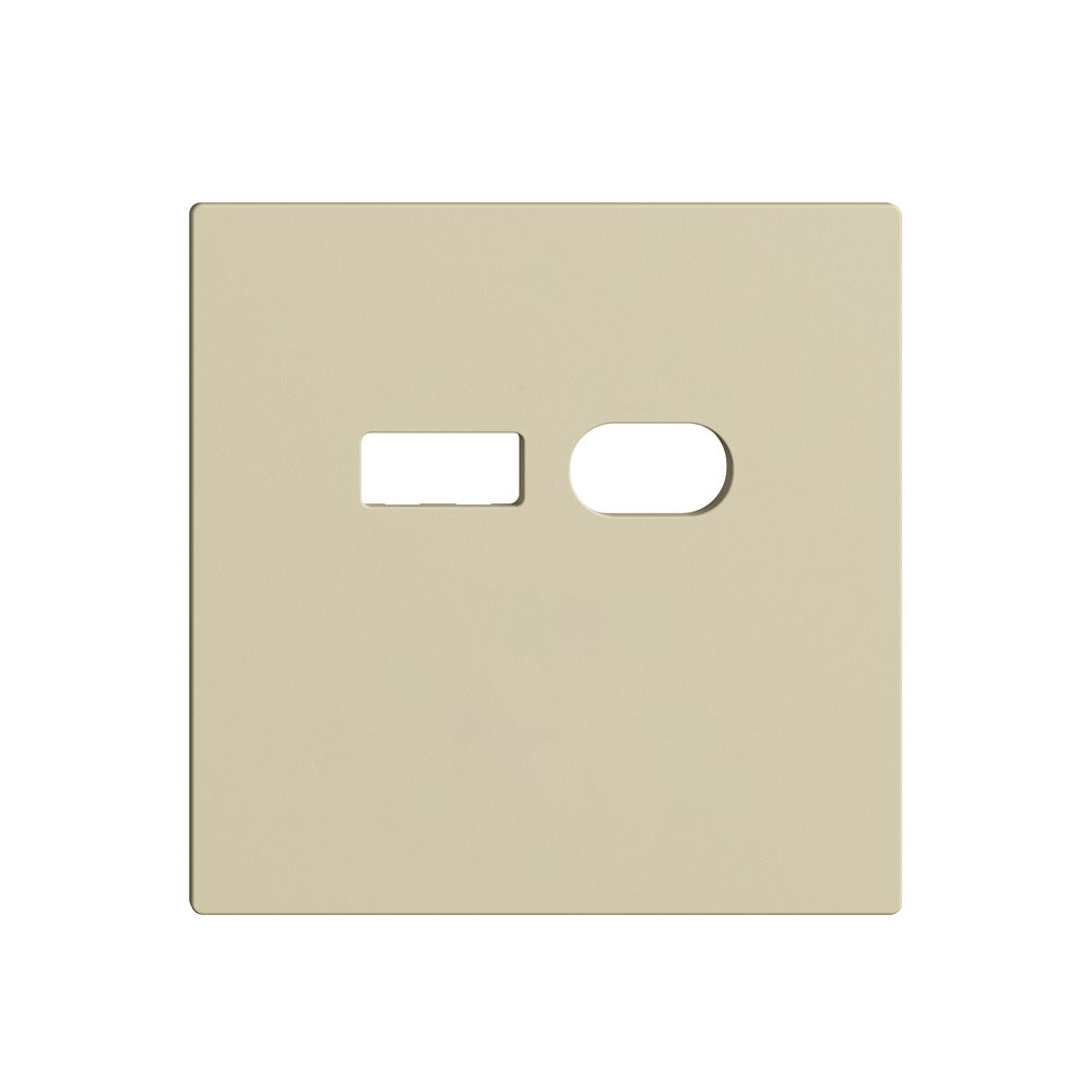 Montageset Feller EDIZIOdue für Steckdose USB 18W Typ A + Typ C vanille