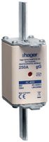 Fusibile HPC Hager DIN2 400VAC 250A gG/gL segnalatore doppio antiruggine