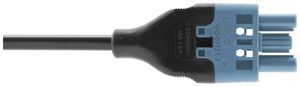 Anschlussleitung Woertz 49343/C5 3×1.5mm² 250V 16A 8m bl Buchse-frei Cca