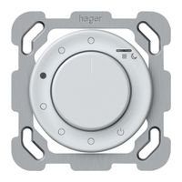 UP-Raumthermostat origin An/Aus 230VAC 16A 77×77mm weiss