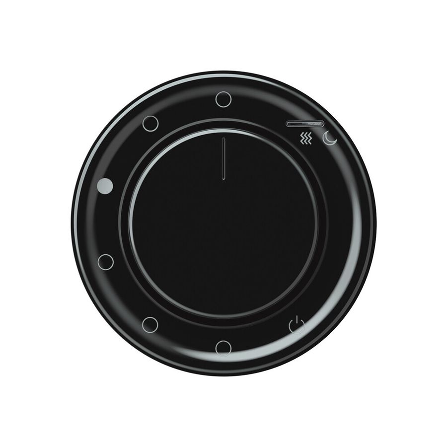 Raumthermostat origin An/Aus 230VAC 16A 60×60mm schwarz